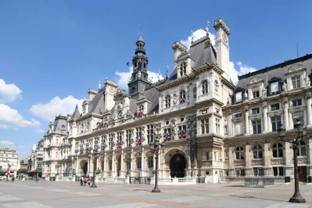 Cute & Cosy 1Bdr Hotel De Ville / Le Marais Párizs Kültér fotó